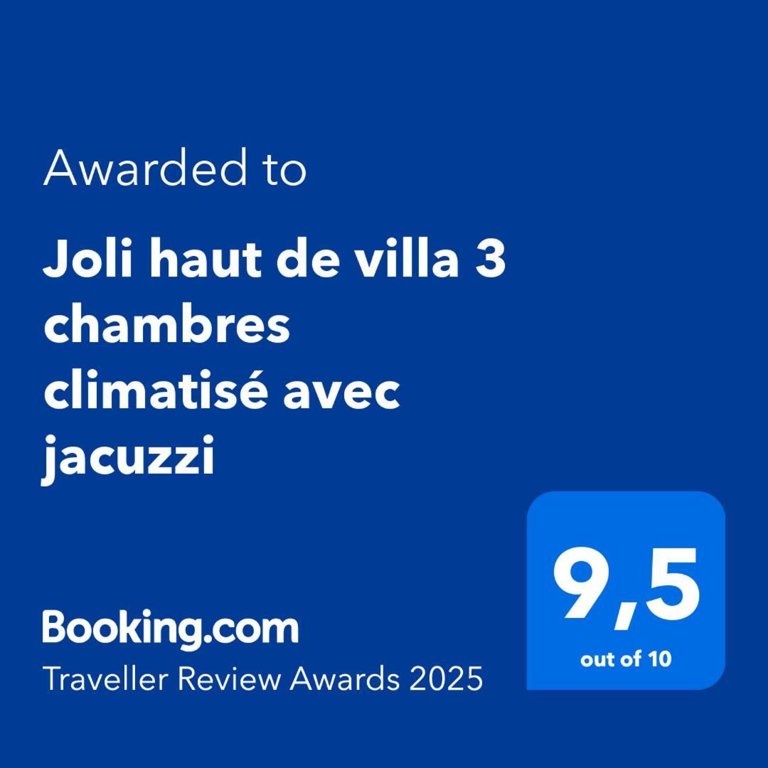 Joli Haut De Villa 3 Chambres Climatise Avec Jacuzzi Marignane Exterior foto